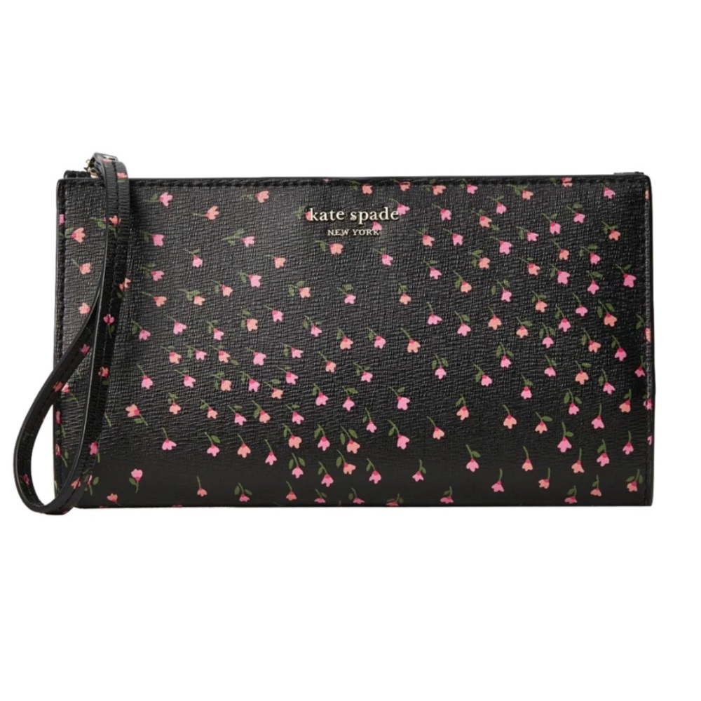 Sylvia Meadow Large Continental Wristlet